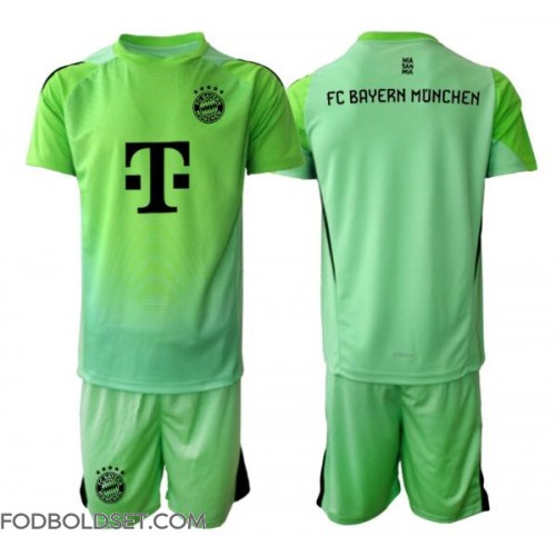 Bayern Munich Målmand Hjemme Trøje Børn 2025-26 Kortærmet (+ Korte bukser)